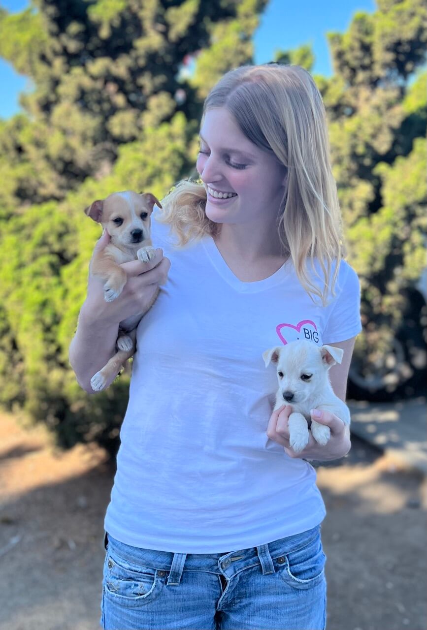 Anna and Puppies[86]